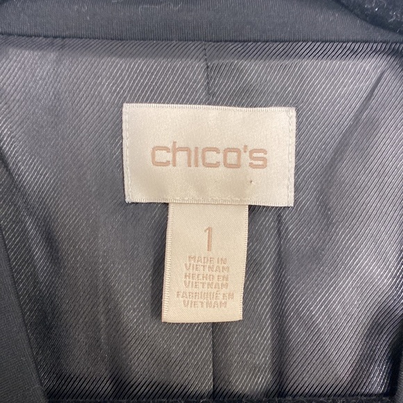 Chico’s Petite Cuff-Detail Jacket - Picture 7 of 10